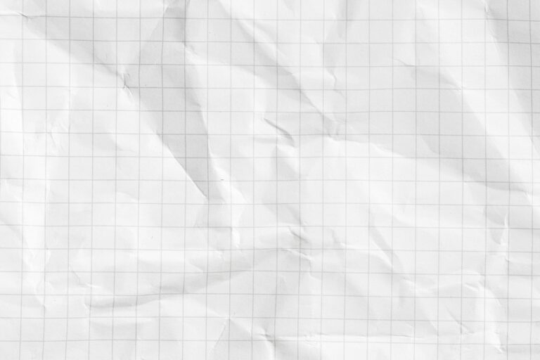 Crumpled graph paper background